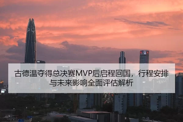 古德温夺得总决赛MVP后启程回国，行程安排与未来影响全面评估解析